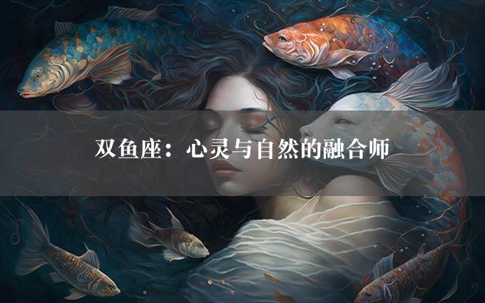 双鱼座：心灵与自然的融合师