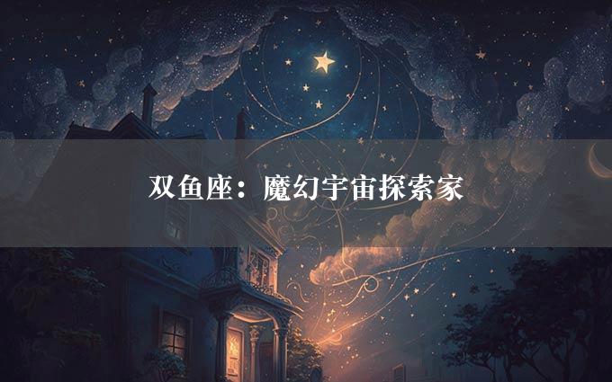 双鱼座：魔幻宇宙探索家